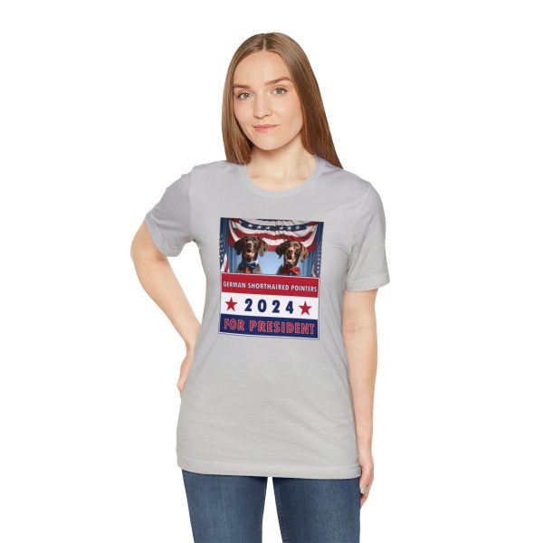 German Shorthaired Pointers For President - 2024 T-Shirt